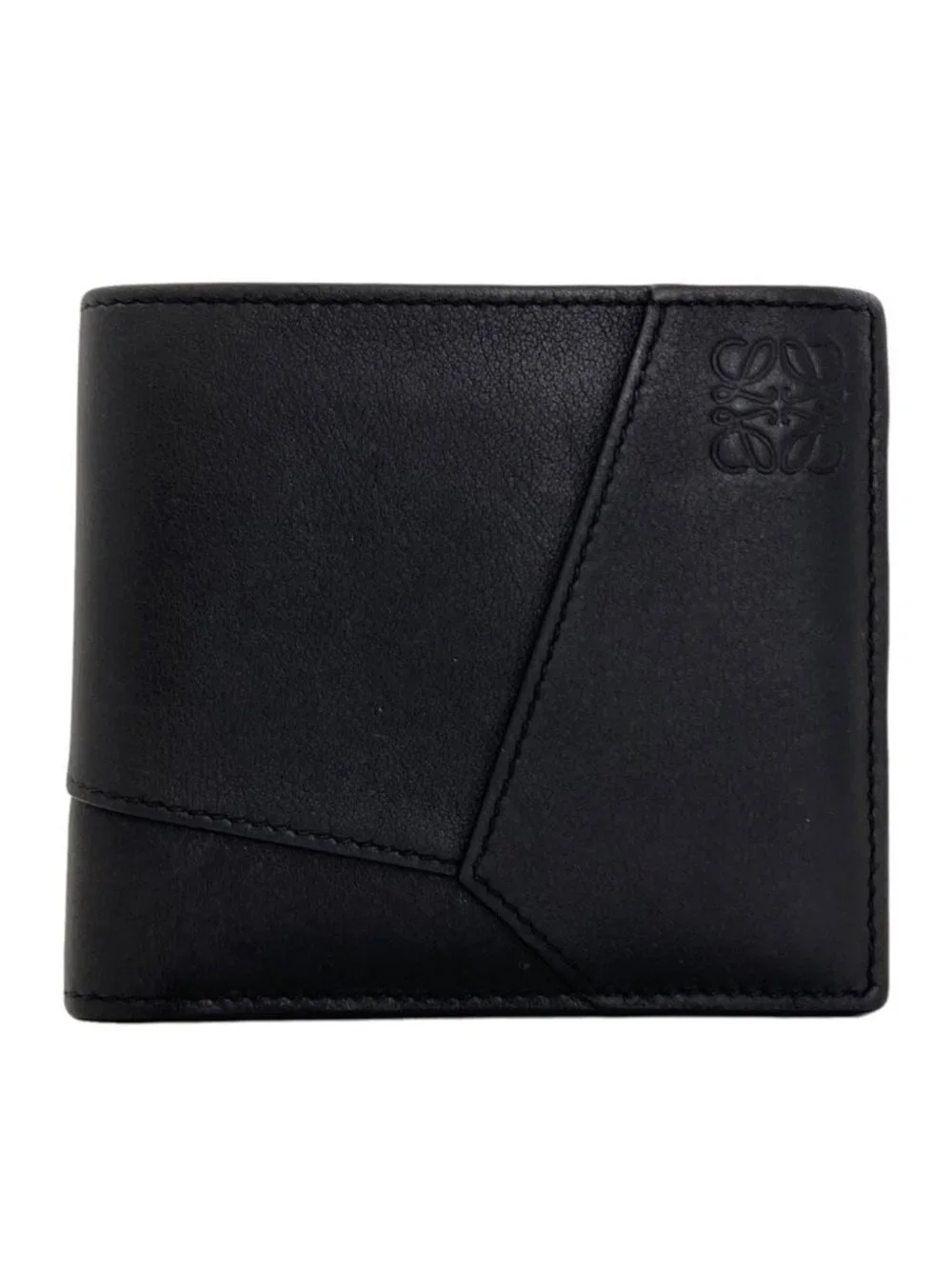 Loewe Puzzle Bifold Coin Wallet Leather